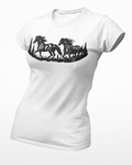 Galloping Horses Women's Tee