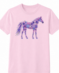 Quarter Horse in Bloom Unisex T-Shirt