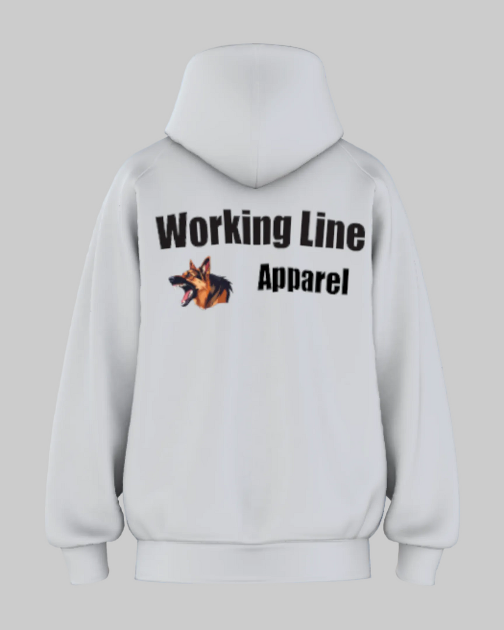 Working Line Logo Hoodie