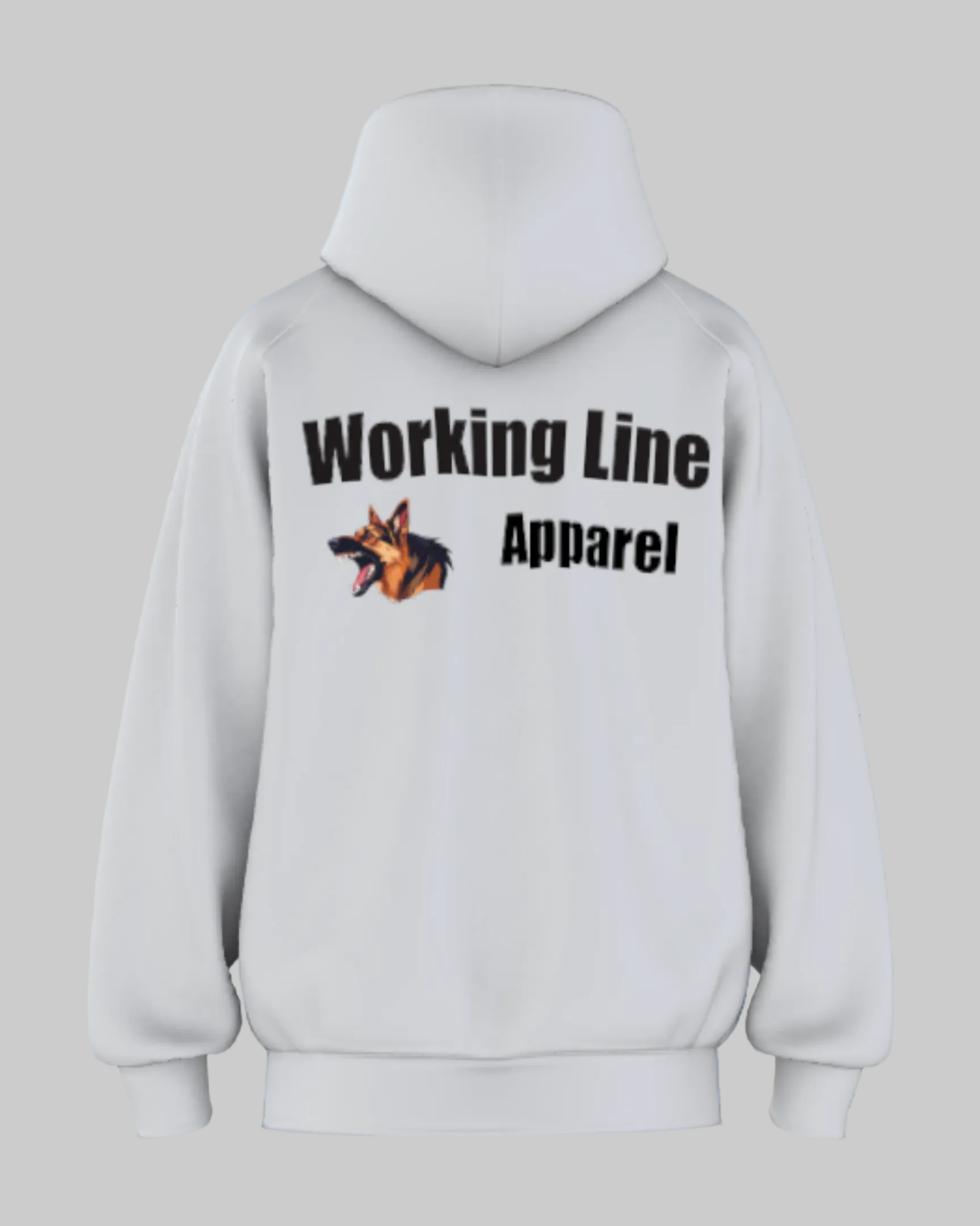 Working Line Logo Hoodie