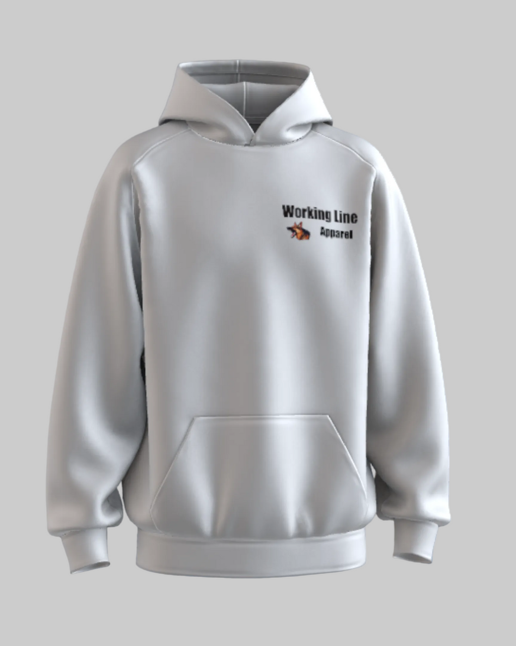 Working Line Logo Hoodie