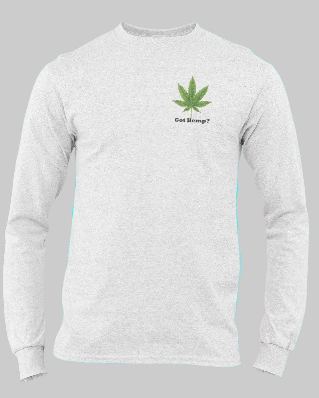 Got Hemp - Spring Color Hemp Leaves Long Sleeve