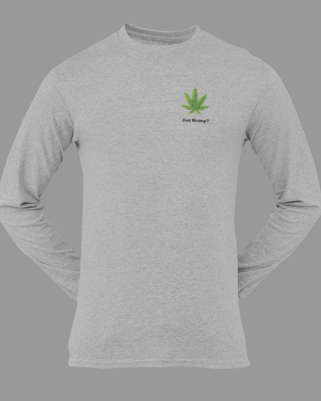 Got Hemp - Blue, Yellow, Green leaves Long Sleeve