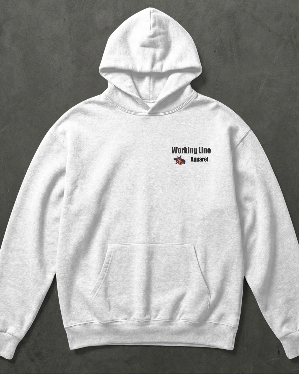 Customize with your German Shepherd's name Hoodie