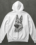 Customize with your German Shepherd's name Hoodie