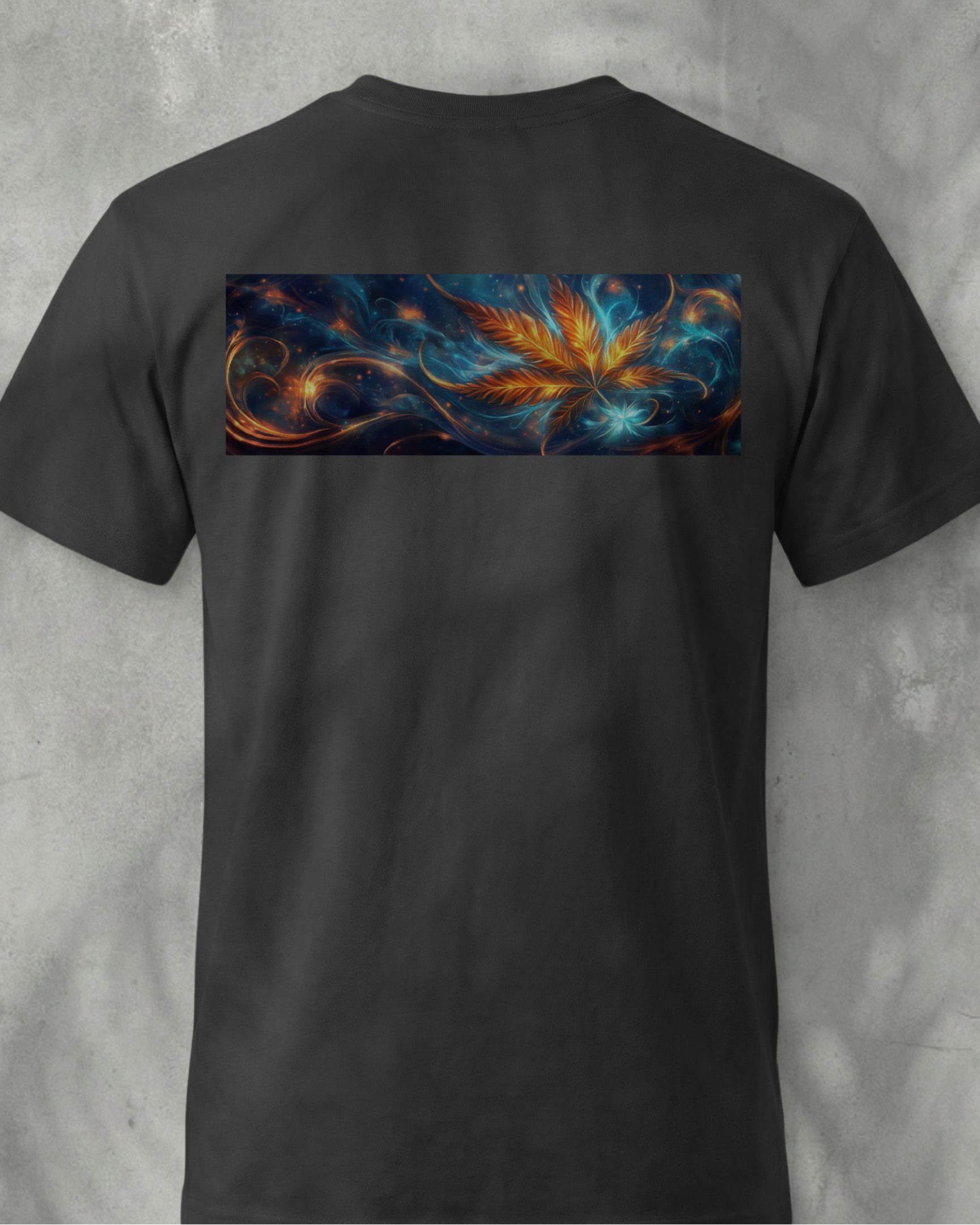 Got Hemp - Gold Hemp Leaf in the Sky