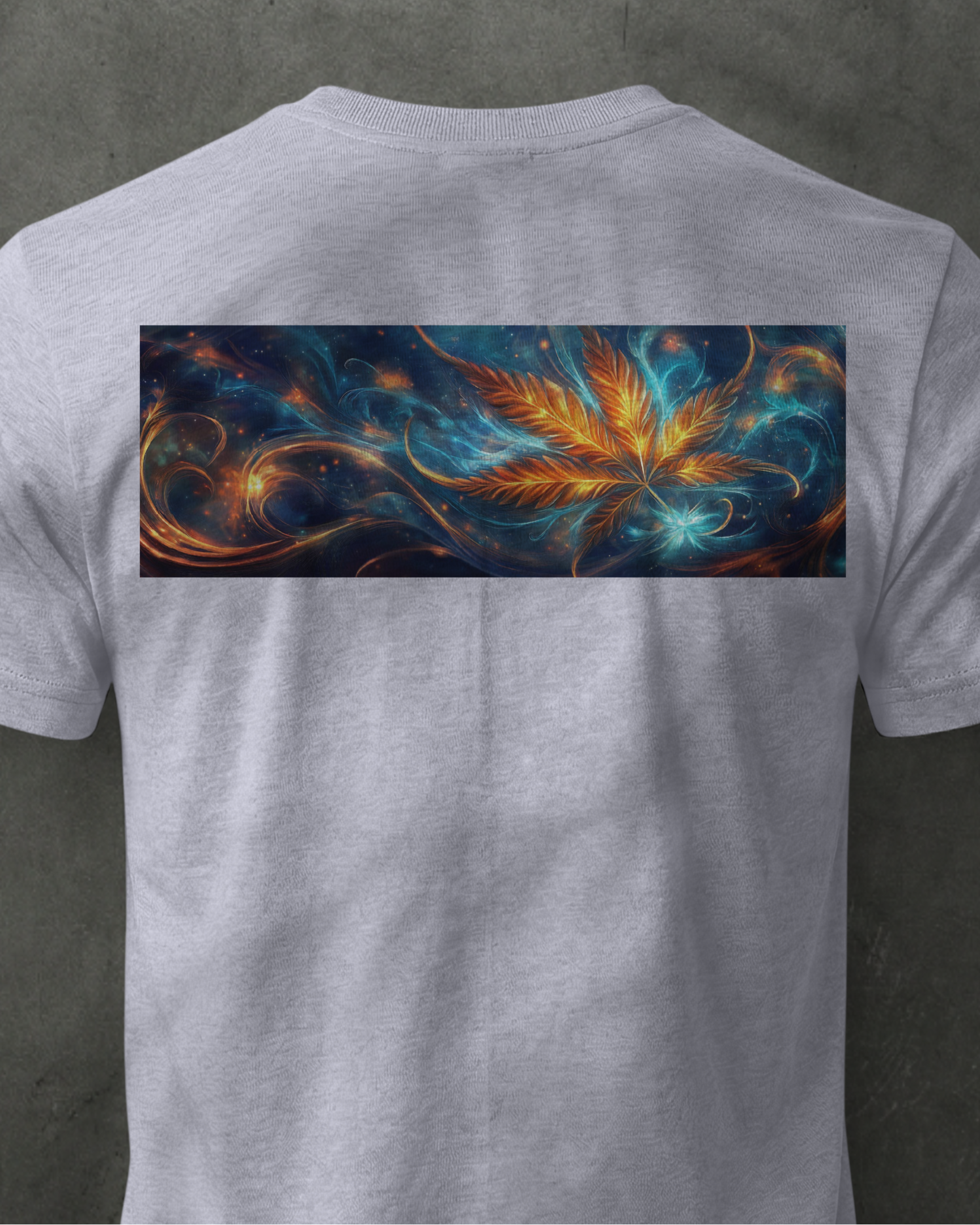 Got Hemp - Gold Hemp Leaf in the Sky